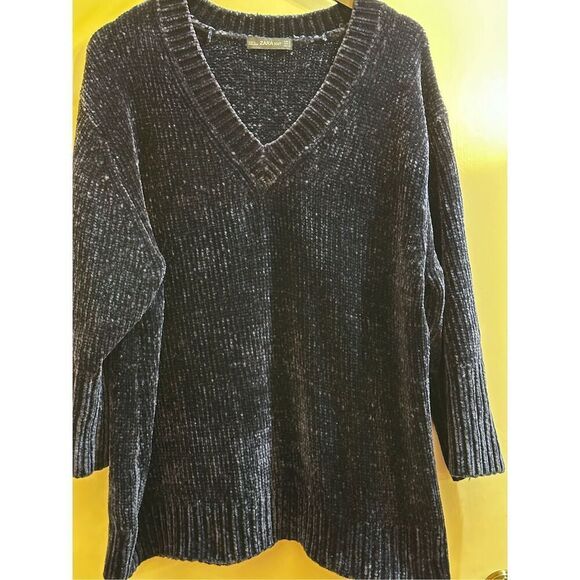 Zara blue sweater size Small - Picture 2 of 7